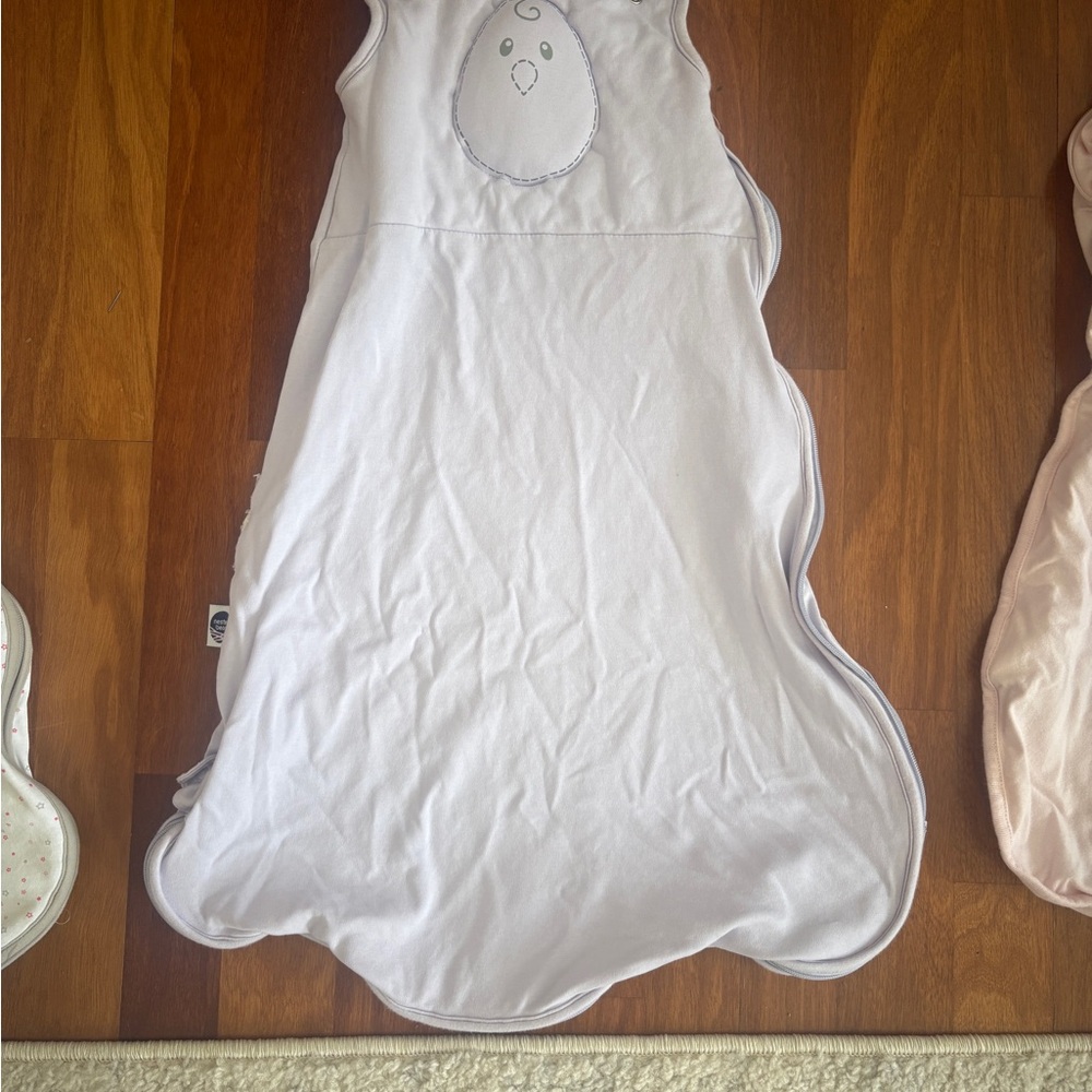 Nested Bean White Sleep Sack Pajamas